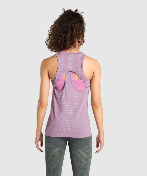 Damske Tielko Gymshark Apex Seamless Svetlo Nachový | US3250417